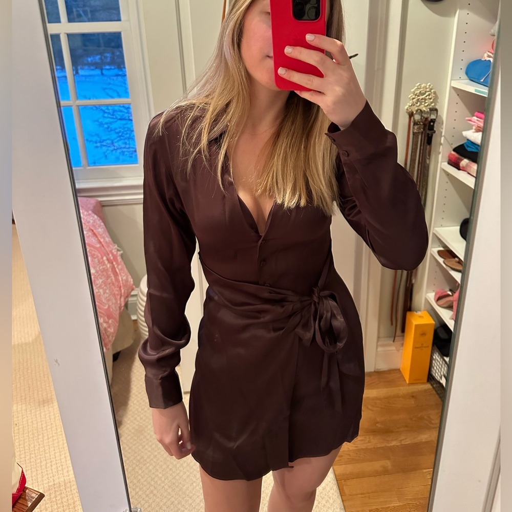 Zara wrap dress